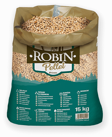 worek pelletu opałowego Robin do kupienia w Warcie lub sklepie internetowym